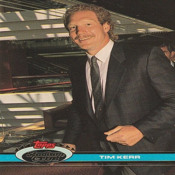 Tim Kerr NYR Hockey Card Collection - Picture 2 of 4